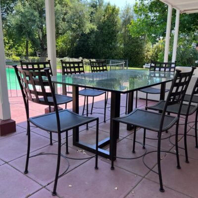 Silla Terraza, Prince, base malla