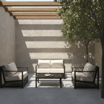 Juego Living para Terraza de 2 cuerpos modelo Jeep