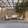Juego Living para Terraza de 2 cuerpos modelo Jeep
