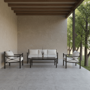Juego Living para Terraza de 3 cuerpos modelo Nudo