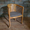 Sitial Grecia Natural 65x52x75 altura