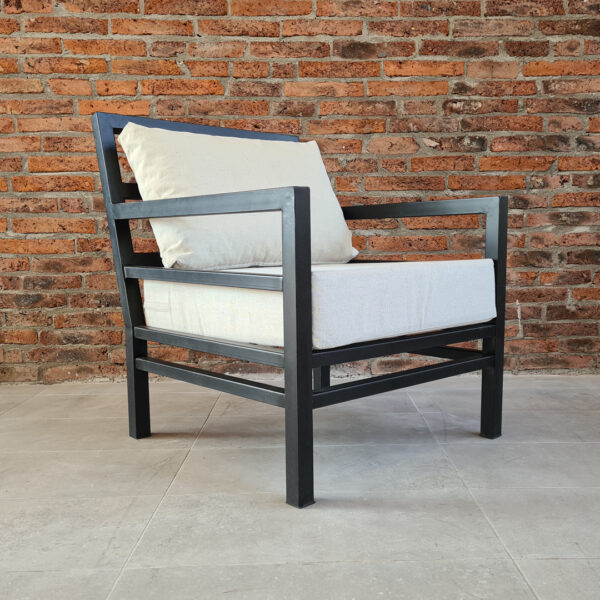 sillon recto (3) Sillón de terraza 1 cuerpo modelo Recto
