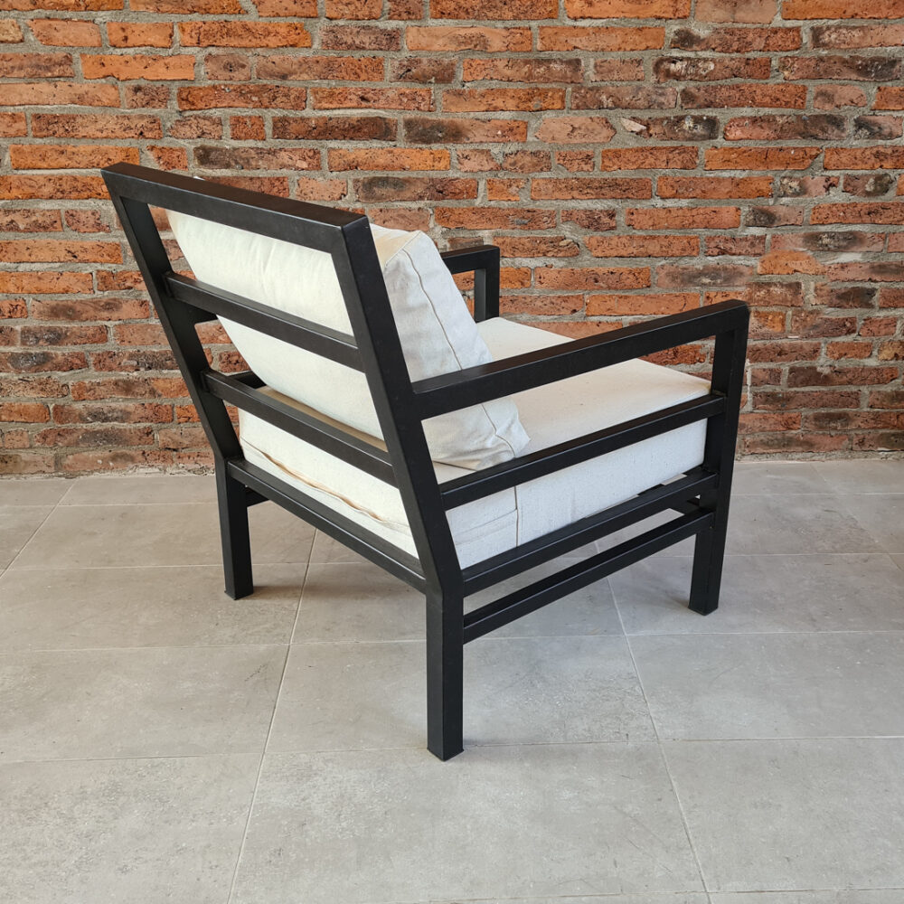 Sillón de terraza 1 cuerpo modelo Recto