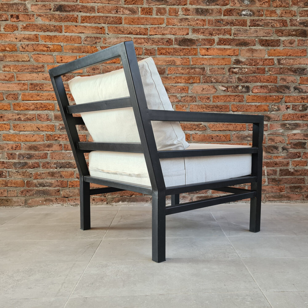 Sillón de terraza 1 cuerpo modelo Recto