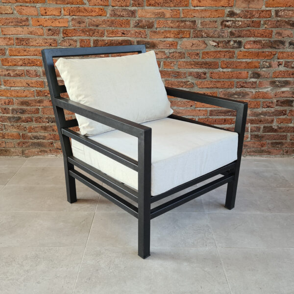 Sillón de terraza 1 cuerpo modelo Recto