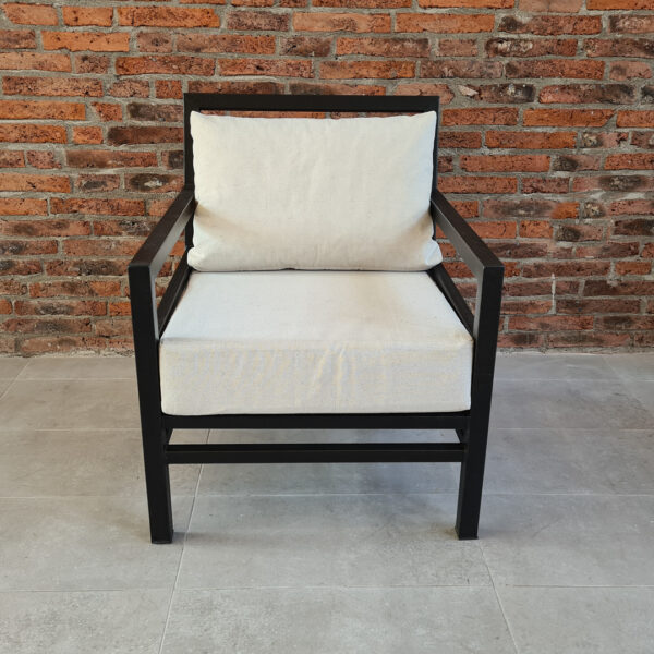 Sillón de terraza 1 cuerpo modelo Recto