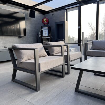 Sillón de terraza 1 cuerpo modelo Baru