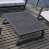 Mesa de centro fierro Baru 110x125x40 cms