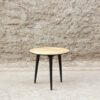 mesa de centro estilo nido de madera maciza