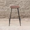 Taburete Juno natural 36x32,5x67