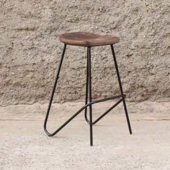 Taburete Juno natural 36x32,5x67