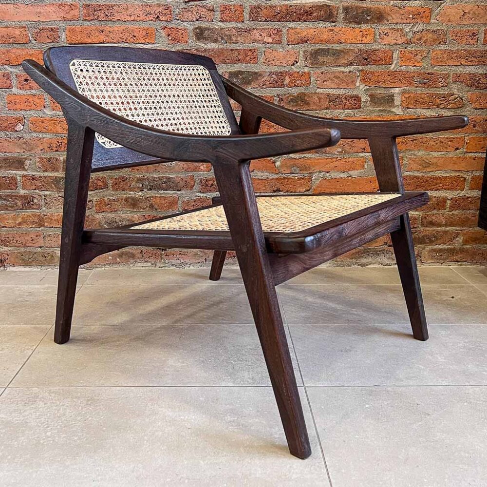 Sitial Burgos chocolate 61x70x65cm