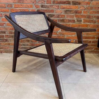 Sitial Burgos chocolate 61x70x65cm