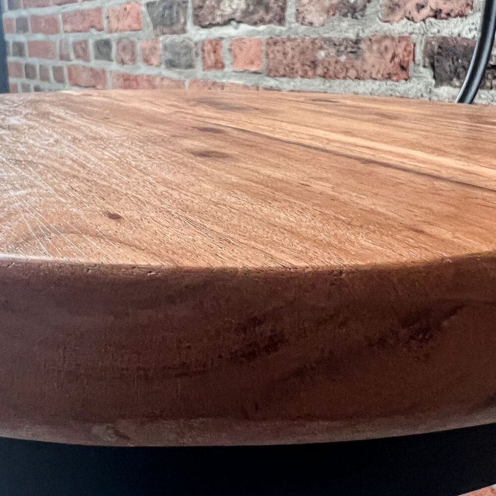 IMG_5280 Taburete giratorio madera Acacia natural barritas en respaldo