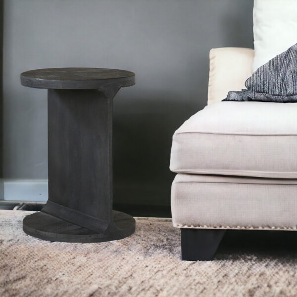 10004-Mesa_lateral_New_york-41x41x57_4 Mesa lateral de madera con color negro, sirve como mesa auxiliar