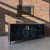 Buffet hierro Iris 200x40x83