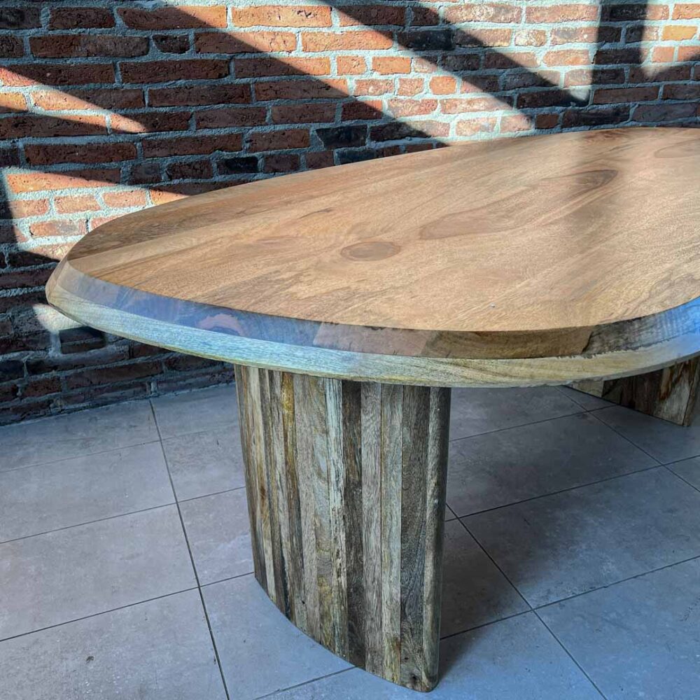 IMG_6555 Mesa comedor Malva color natural 200x100x75
