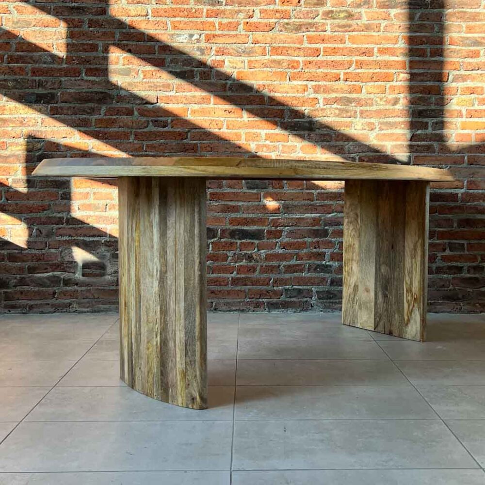 IMG_6556 Mesa comedor Malva color natural 200x100x75