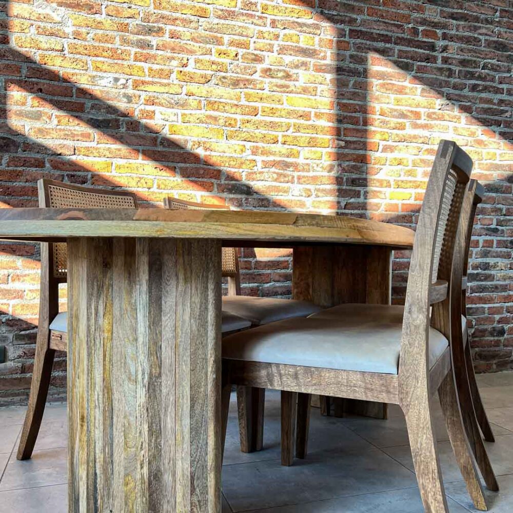 IMG_6563 Mesa comedor Malva color natural 200x100x75