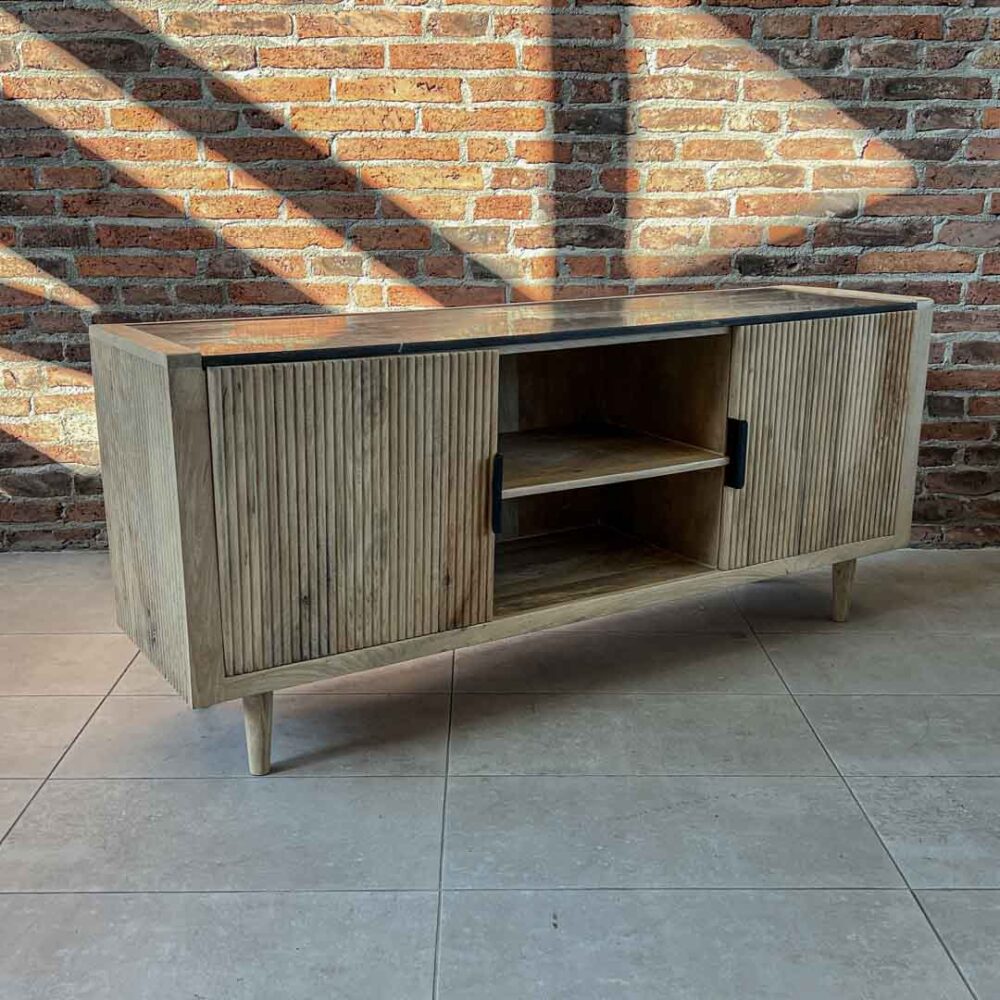 Rack Kabul mármol 152x40x66 cm