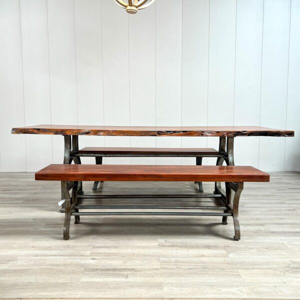 Mesa comedor Industrial 244x92x78 cm (sólo mesa)