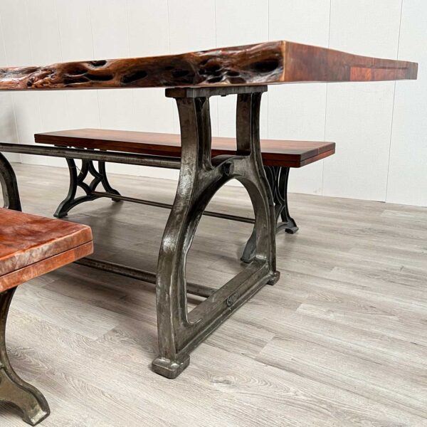 Mesa comedor Industrial 244x92x78 cm (sólo mesa)