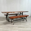 Mesa comedor Industrial 244x92x78 cm (sólo mesa)
