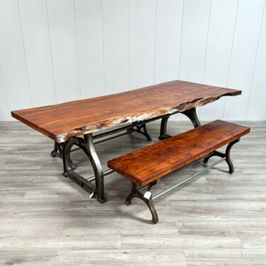 Mesa comedor Industrial 244x92x78 cm (sólo mesa)