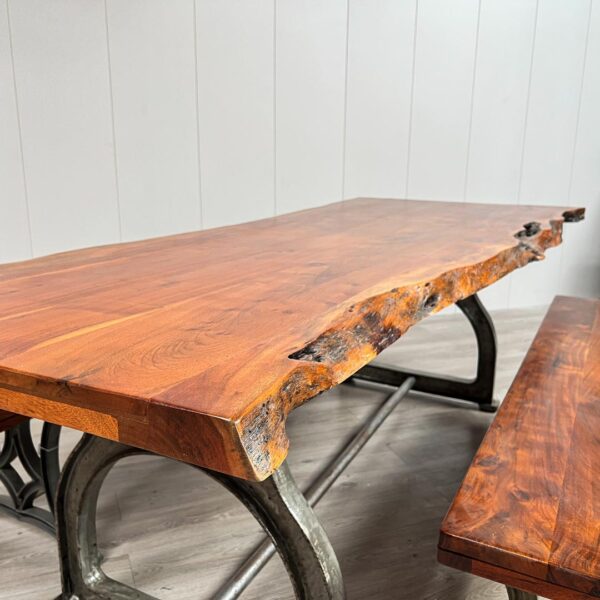 Mesa comedor Industrial 244x92x78 cm (sólo mesa)