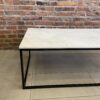 Mesa centro mármol Lota 100x40x34