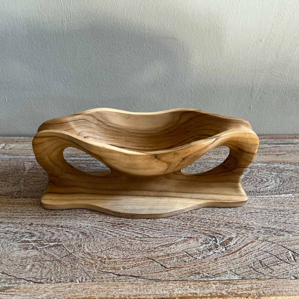 Deco bowl madera — Serie V