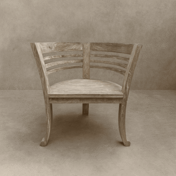 Sitial Egipto albayalde 76x51x75 cm