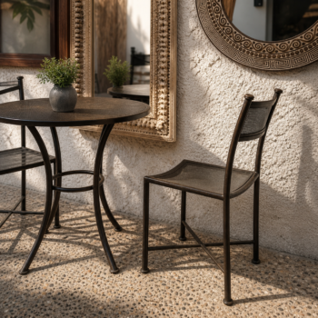 Silla Malla Clásica, base y respaldo