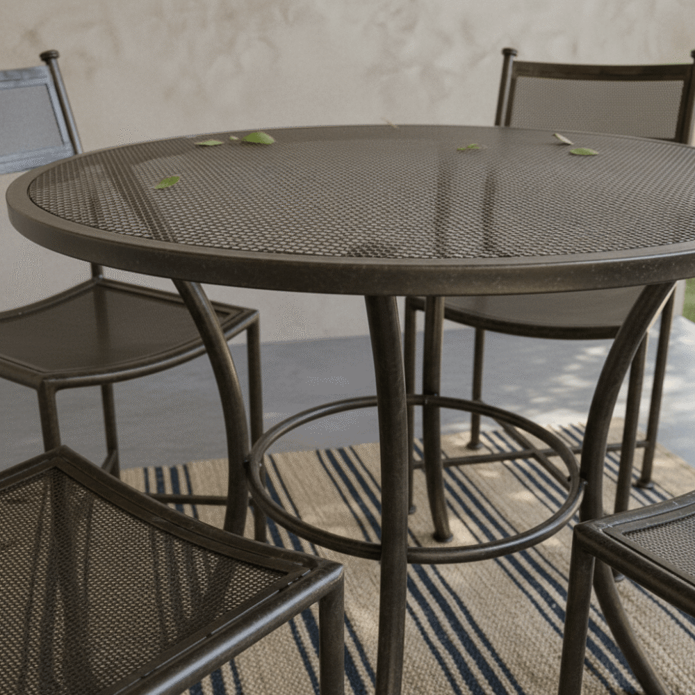 IMG_4821 Juego de comedor Terraza - Mesa 80 de diámetro + 4 sillas