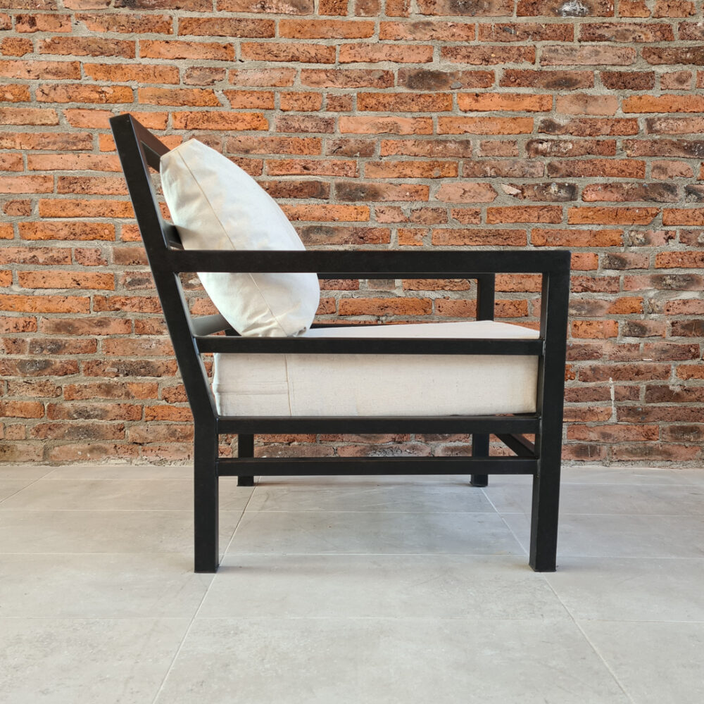 Juego living de terraza modelo Recto