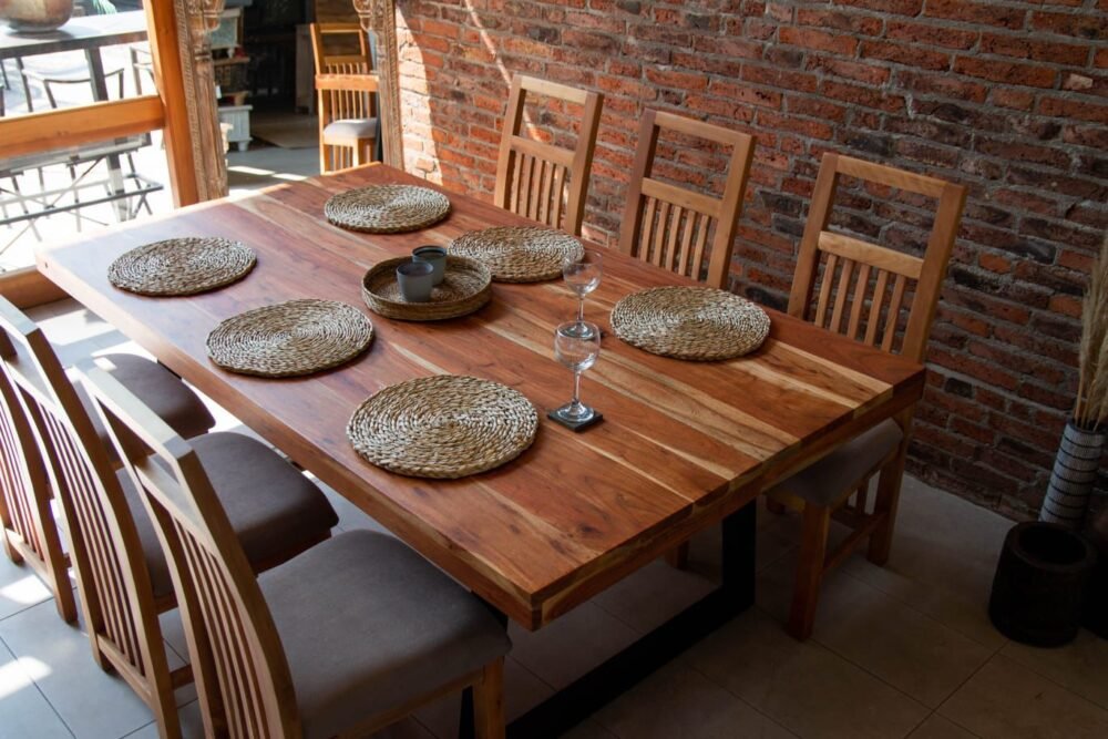 Mesa comedor Andreu 210x120x78 altura