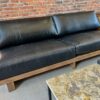 Sofá 3 cuerpos cuero Atenas 214x100x76