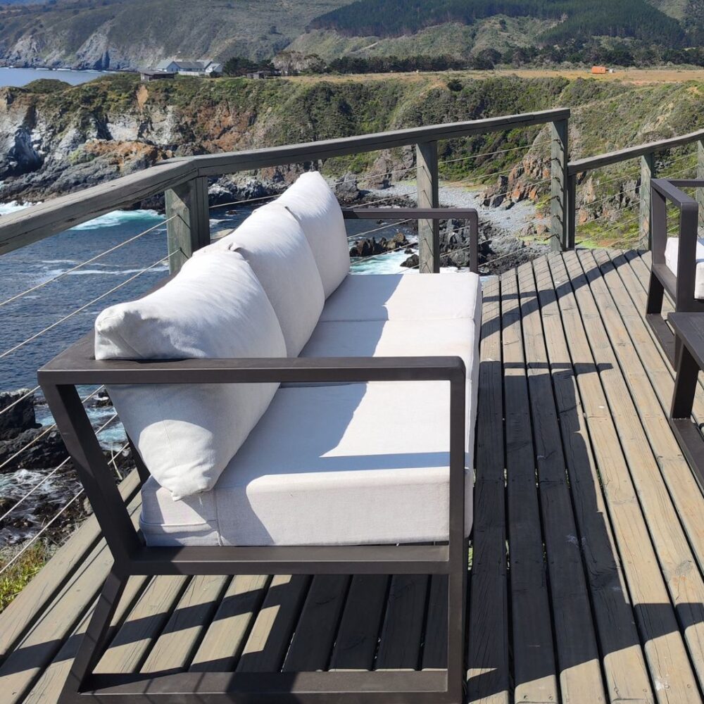 Sofá de terraza 3 cuerpos modelo Baru