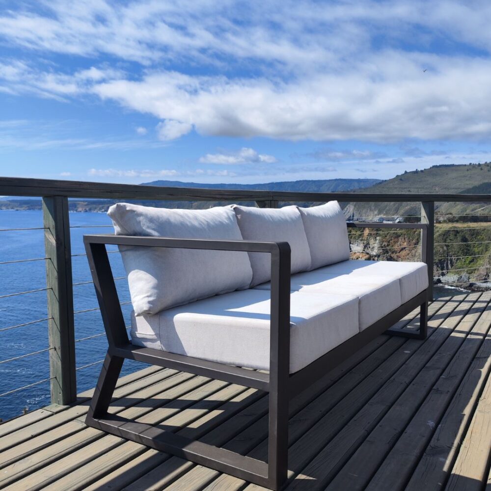 Juego living de terraza Baru mesa centro NIDO (2 unidades)