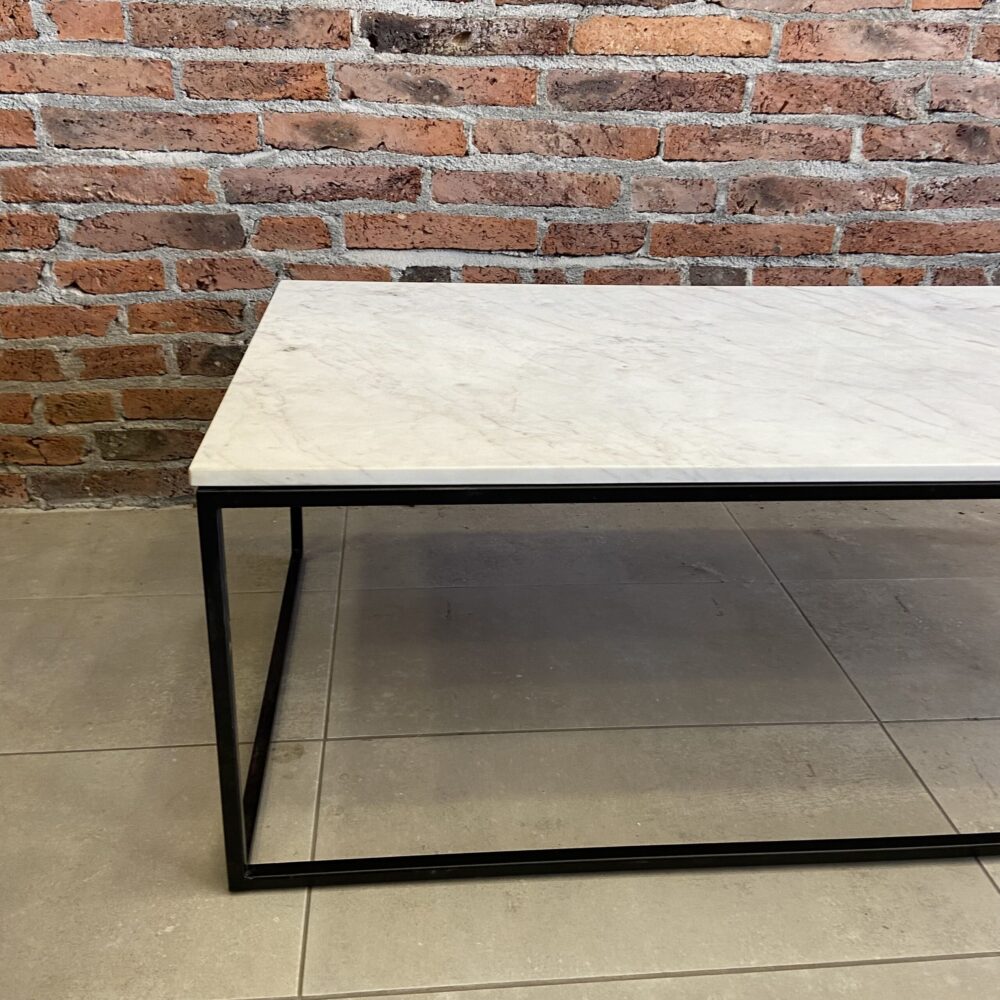 Mesa centro mármol Lota 100x40x34