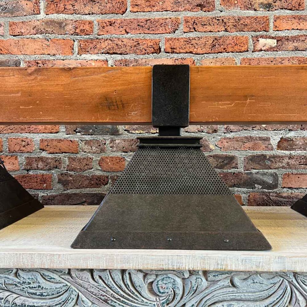 Lámpara pool 3 luces viga madera nativa