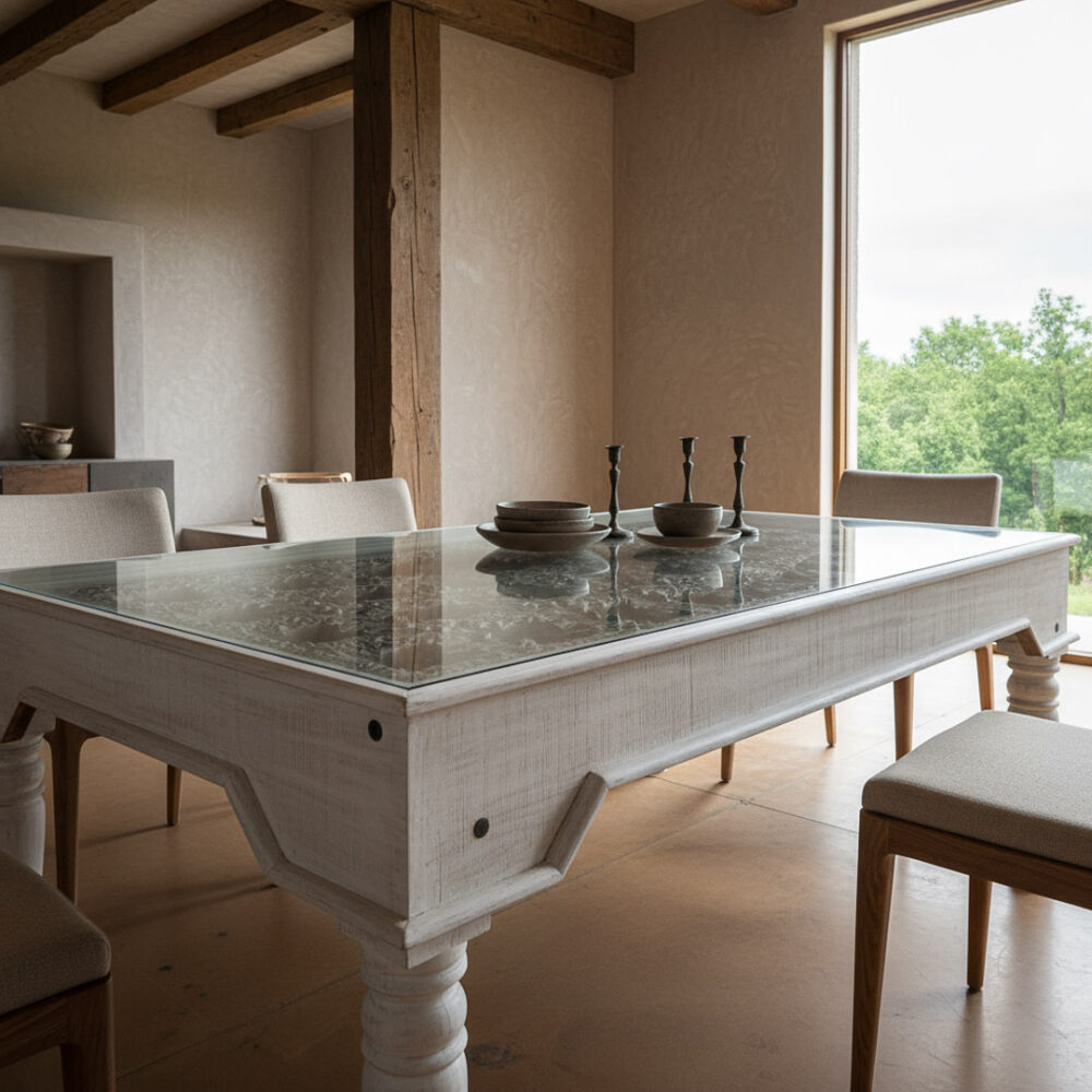 Mesa comedor Cuyo 195 x 114 x 79 cm