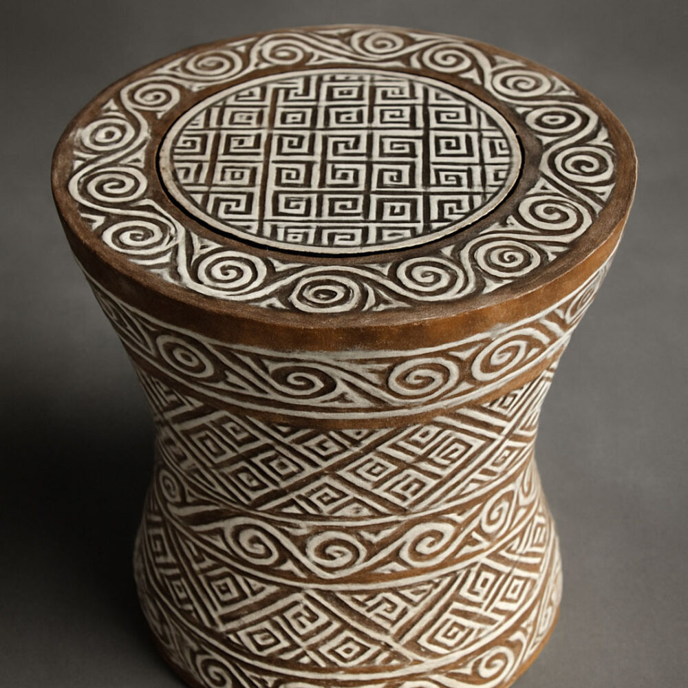 Mesa Lateral Roble 35x35x45 cm