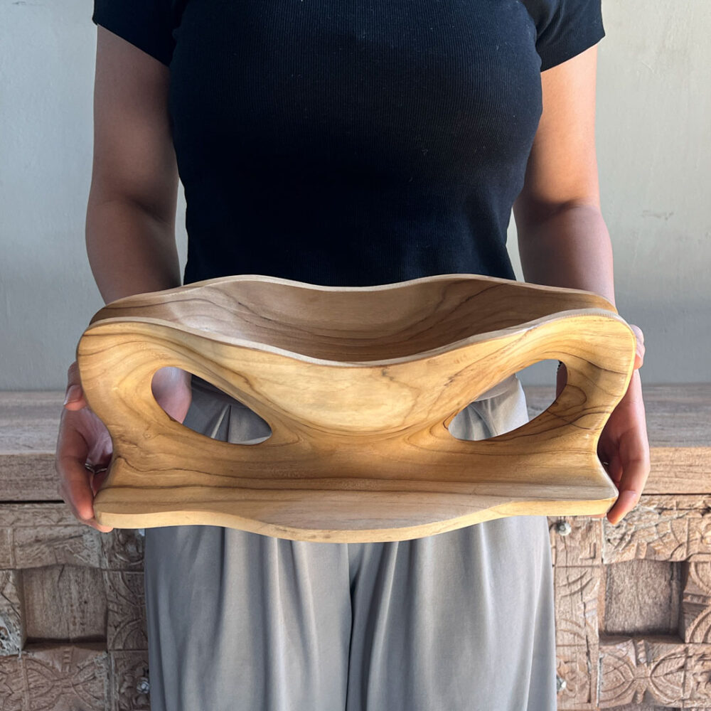 Deco bowl madera — Serie V