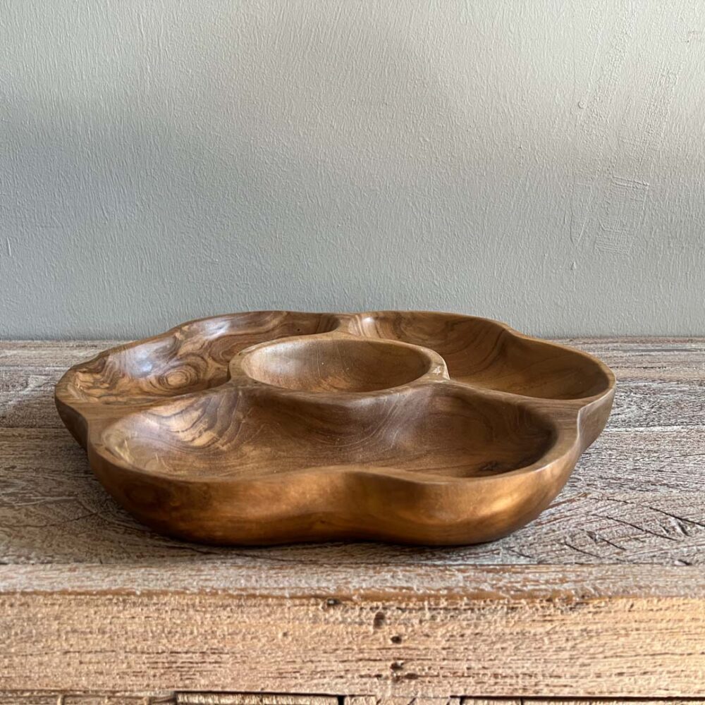 Deco tabla picoteo grande madera — Serie V