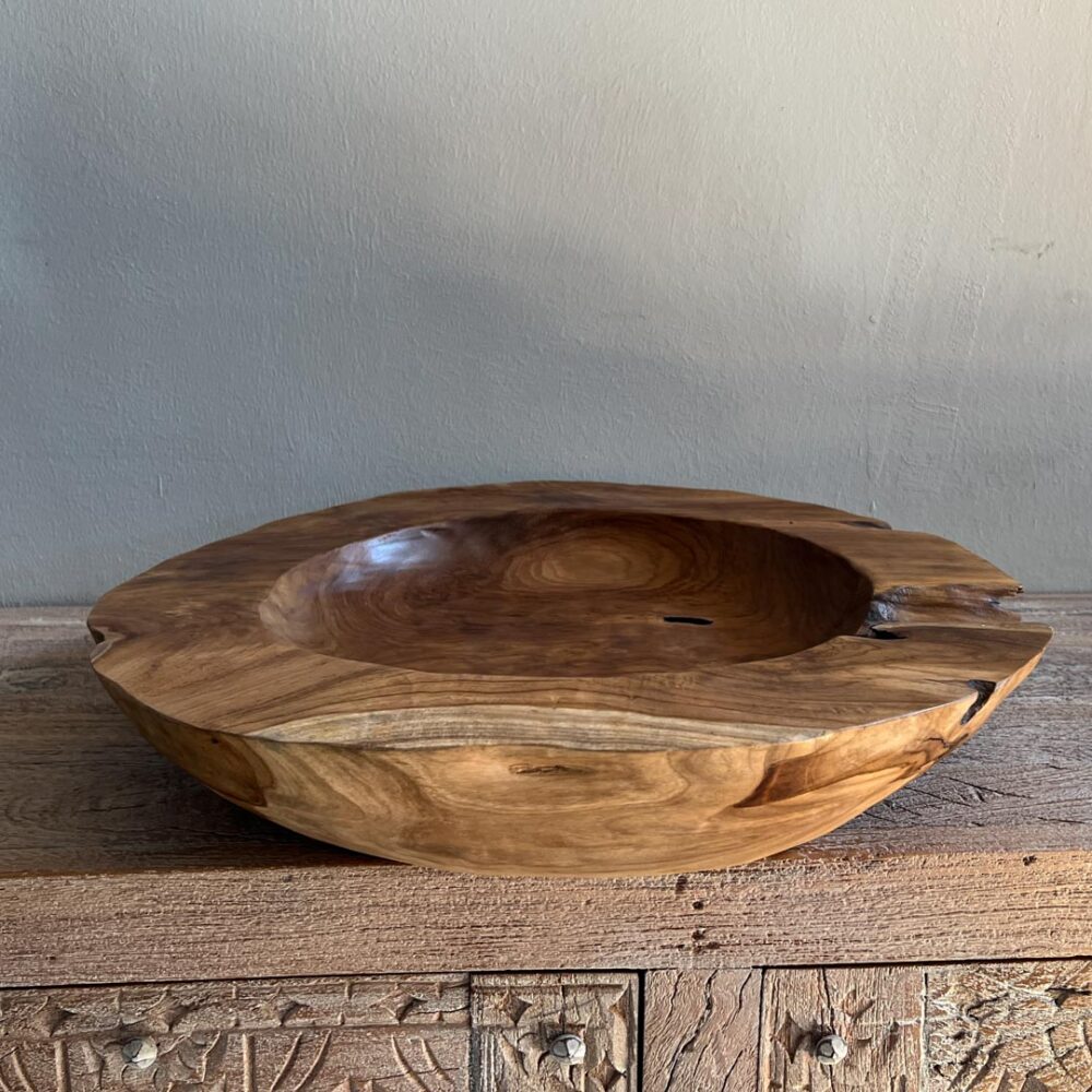 Bowl ensaladera madera Deco Tierra — Serie I