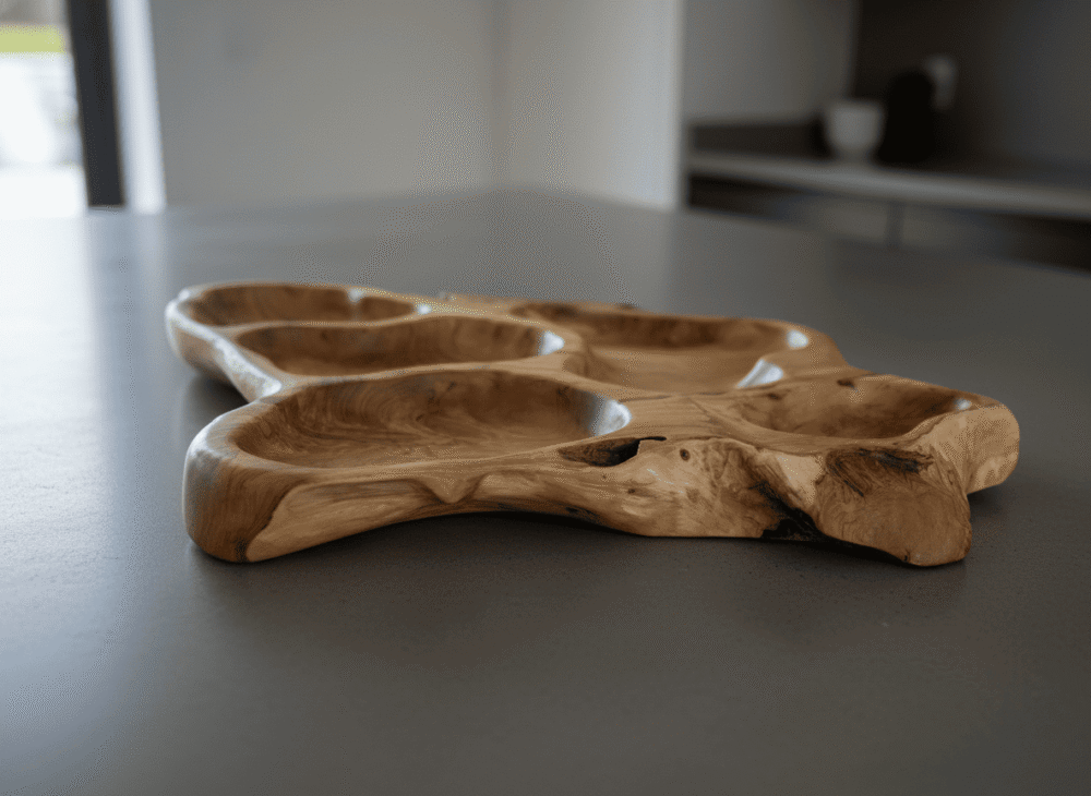 Tabla grande picoteo madera — Serie VI