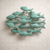 Deco pared peces — turquesa