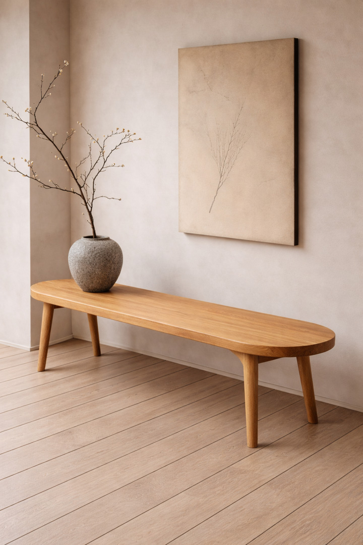 Banqueta Quillay 200x40x15 cm