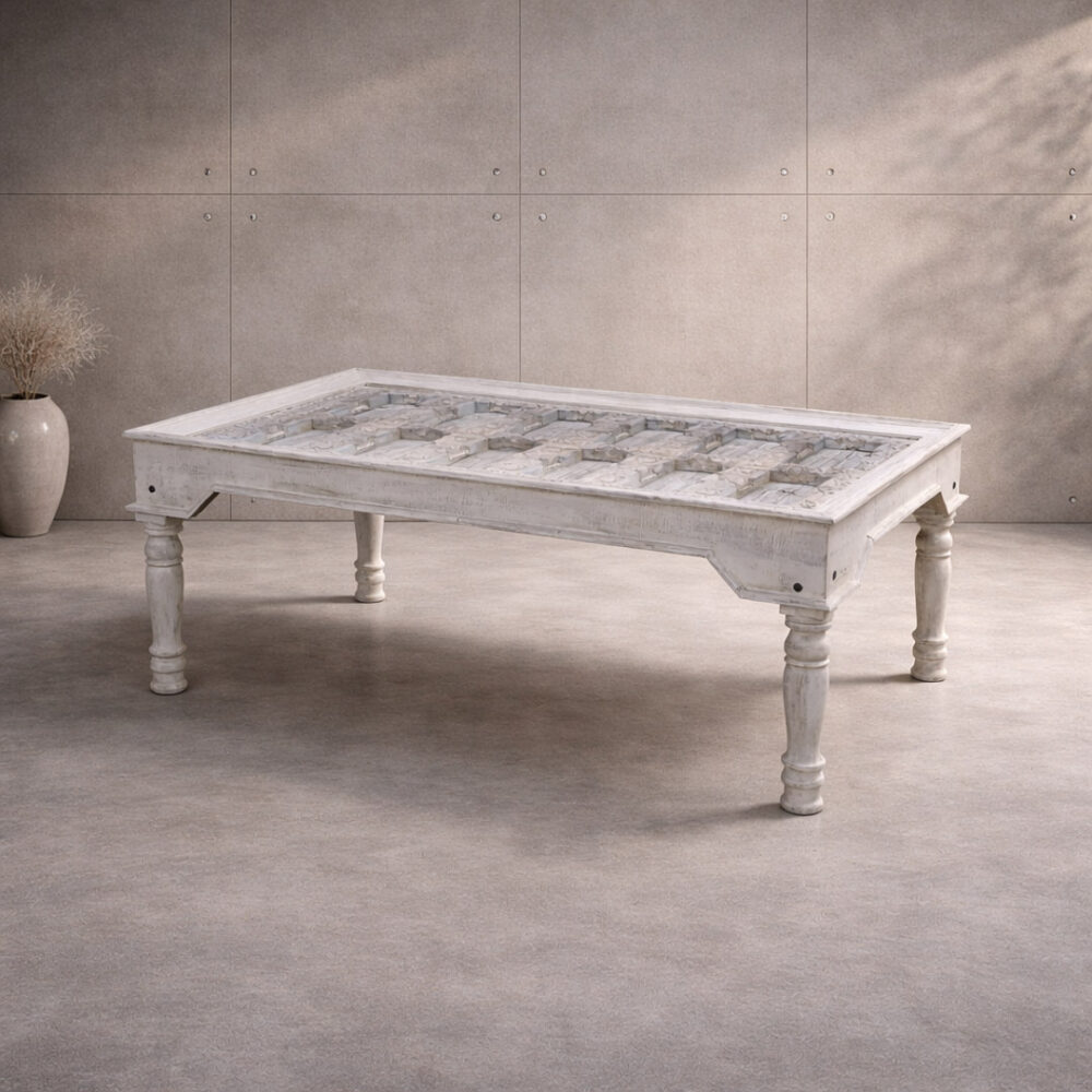 MESA COMEDOR RECTANGULAR DOHA 196x117x80 CM